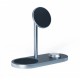 Бездротове ЗУ WiWU X23 Power Air 3 in 1 Wireless Charger Grey
