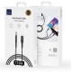 AUX кабель WiWU Lightning to 3,5 YP02 1,5m Black