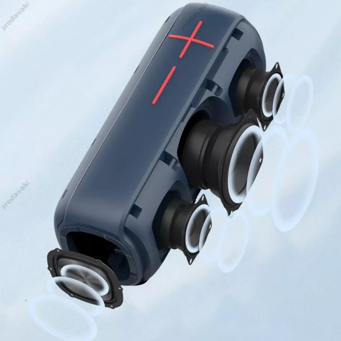 Портативна колонка Bluetooth WiWU Thunder Speaker P15 MAX 10W Dark blue