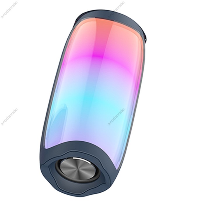 Портативна колонка Bluetooth WiWU P40 LED Thunder Speaker 10W Dark blue