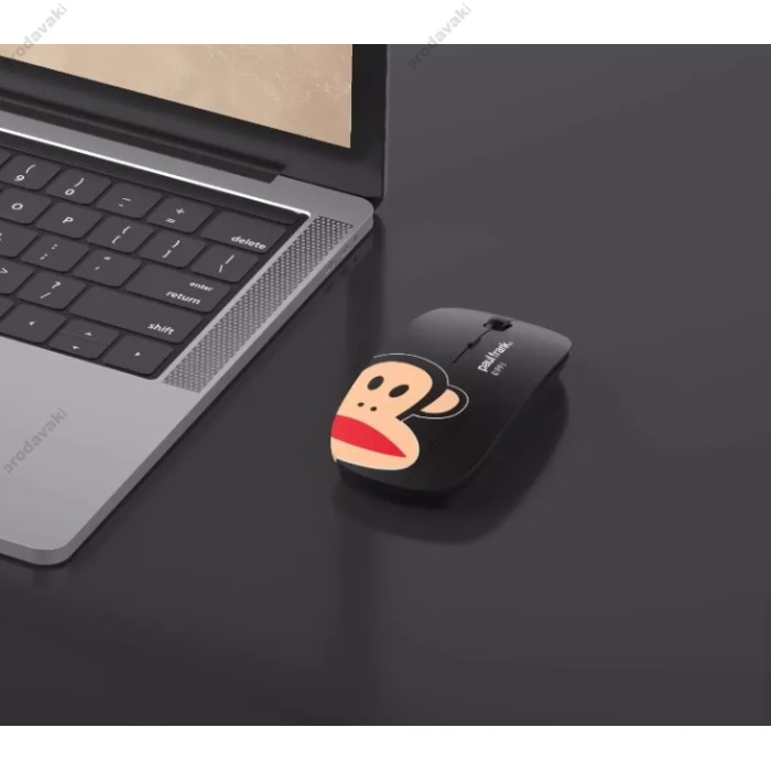 Комп'ютерна мишка WiWU Paul Frank 2.4G Wireless Mouse WM102 Black