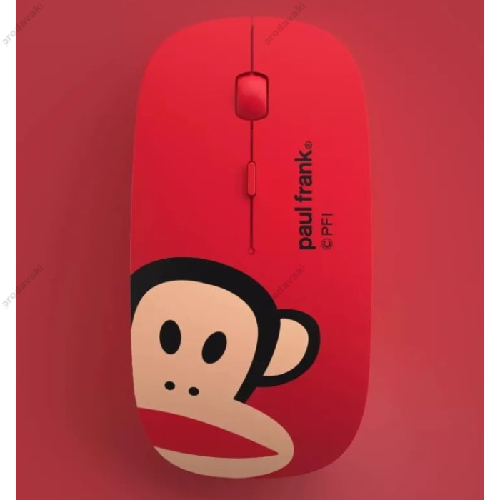 Комп'ютерна мишка WiWU Paul Frank 2.4G Wireless Mouse WM102 Red