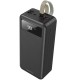 Повербанк портативний акумулятор Power bank Borofone DBT09 with light 60000 mAh Black