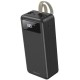 Повербанк портативний акумулятор Power bank Borofone DBT09 with light 60000 mAh Black