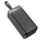 Повербанк портативний акумулятор Power bank Hoco DB31 3USB Type-C Lightning 60000 mAh Black