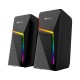 Комп'ютерна колонка XTRIKE ME SK-503 wired Speaker RGB 6W Black