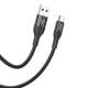 Кабель HOCO X72 Creator silicone charging data cable USB to Type-C 3A 1m Black