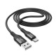 Кабель HOCO X72 Creator silicone charging data cable USB to Type-C 3A 1m Black