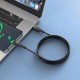Кабель HOCO X72 Creator silicone charging data cable USB to Type-C 3A 1m Black