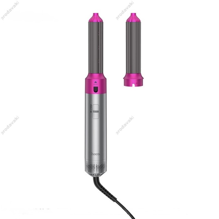 Стайлер для волосся HOCO DAR41 Cool 5в1 warm-air comb Rose-red