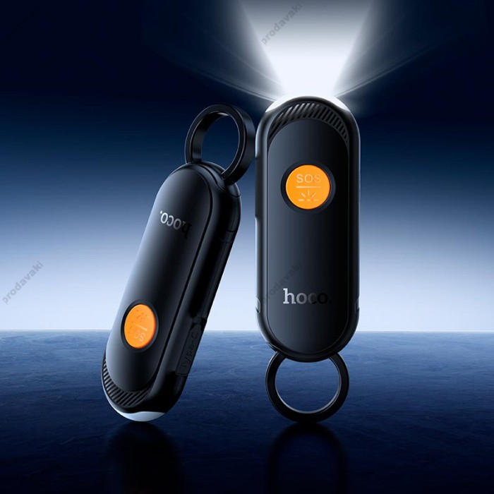 Пошуковий трекер HOCO E99 Flash alarm flashing anti-lost device IOS Black