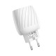 Мережевий зарядний пристрій HOCO C78A Max energy Lightning cable 12W White