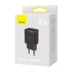 Мережевий зарядний пристрій Baseus Compact Charger 10.5W Black CCXJ010201