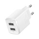 Мережевий зарядний пристрій Baseus Compact Charger 10.5W White CCXJ010202