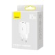 Мережевий зарядний пристрій Baseus Compact Charger 10.5W White CCXJ010202