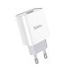 Мережевий зарядний пристрій HOCO C81A Asombroso Lightning cable 10.5 White