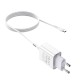Мережевий зарядний пристрій HOCO C81A Asombroso Type-C cable 10.5 White