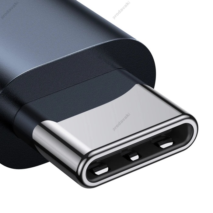 Кабель Baseus Flash Series fast data transmission cable Data Cable Type-C to Type-C 100W 40Gbps 8K 1m Black CASS010014