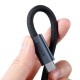 Кабель Baseus Flash Series fast data transmission cable Data Cable Type-C to Type-C 100W 40Gbps 8K 1m Black CASS010014