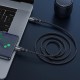 Кабель HOCO X50 Exquisito Data charging Cable Type-C to Type-C 100W 5A 1m Black