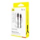 Кабель Baseus Dura Series Type-C to Type-C 100W 5A 1m Black-Red P10377803U01-01