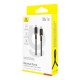 Кабель Baseus Dura Series Type-C to Type-C 100W 5A 1m Black-Gold P10377803U01-00