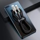 Кабель Baseus Cafule Series Metal  Charging Data Cable USB to Type-C 66W 6A 1m Black CAKF000101