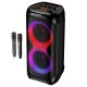Портативна колонка Bluetooth HOCO DS82 RGB Inspiration karaoke з 2-ма мікрофонами 160W Black