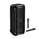 Портативна колонка Bluetooth HOCO DS82 RGB Inspiration karaoke з 2-ма мікрофонами 160W Black