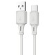 Кабель HOCO X101 Assistant silicone charging data cable USB to Type-C 3A 1m Grey