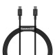 Кабель Baseus Superior Series Fast Charging Data Cable Type-C to Type-C 100W 5A 1m Black CATYS-B01