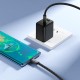 Кабель BOROFONE BX124 Peace charging data cable Type-C to Type-C 60W 3A 1m Black