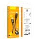 Кабель HOCO X89 Wind charging data cable Type-C to Type-C 60W 3A 1m Black