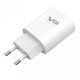 Мережевий зарядний пристрій Veron AD-17 Home Charger 18W White