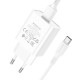 Мережевий зарядний пристрій Borofone BA74A Aspirer single port charger Type-C cable 10.5W White