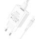 Мережевий зарядний пристрій Borofone BA74A Aspirer single port charger Lightning cable 10.5W White