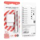 Мережевий зарядний пристрій Borofone BA74A Aspirer single port charger Micro USB cable 10.5W White