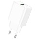 Мережевий зарядний пристрій Borofone BA72A Spring single port charger Micro USB cable 18W White