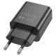 Мережевий зарядний пристрій Borofone BA72A Spring single port charger 18W Black