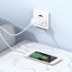 Мережевий зарядний пристрій Borofone BA72A Spring single port charger 18W White