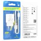 Мережевий зарядний пристрій Borofone BA72A Spring single port charger Micro USB cable 18W White