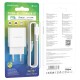 Мережевий зарядний пристрій Borofone BA69A Resource charger Lightning cable 20W White
