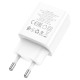 Мережевий зарядний пристрій Borofone BA69A Resource charger Lightning cable 20W White