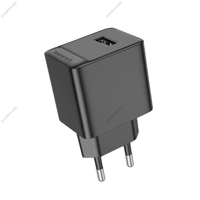 Мережевий зарядний пристрій Borofone BAS11A Frudite single port charger 10.5W Black