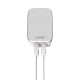 Мережевий зарядний пристрій LDNIO A2204 Home Charger Lightning cable 12W White