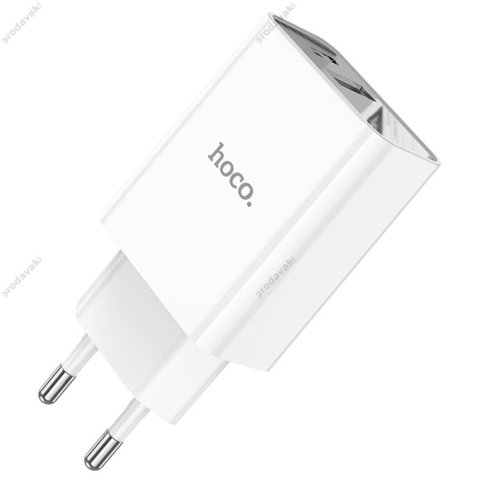 Мережевий зарядний пристрій Hoco C100A charger 20W White