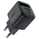 Мережевий зарядний пристрій Acefast A116 Fast charger 35W Black