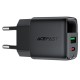 Мережевий зарядний пристрій Acefast A116 Fast charger 35W Black
