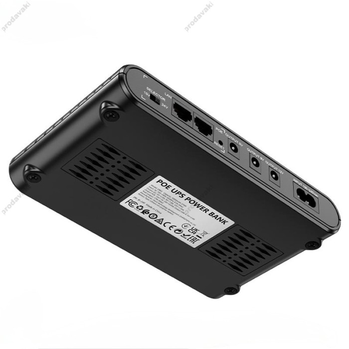 Повербанк портативний акумулятор Power bank безперебійник Hoco DB63 Cool Zinc emergency DC UPS 5v/9v/12V 17W 10000mAh