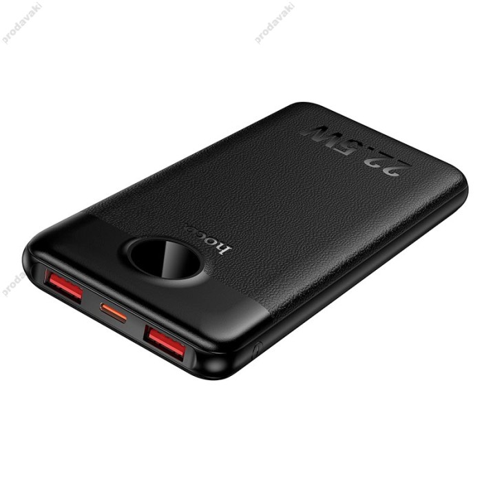 Повербанк портативний акумулятор Power Bank Hoco J172 Precision fully PD 22.5W 10000 mAh Black